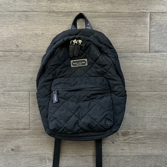 Marc Jacobs Quilted Black Backpack